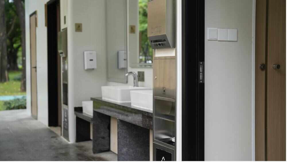 ”广州天河环卫公厕已批量“上新”开元ky棋牌看赛事逛商圈“不怕急(图3) ”广州天河环卫公厕已批量“上新”开元ky棋牌看赛事逛商圈“不怕急(图3)